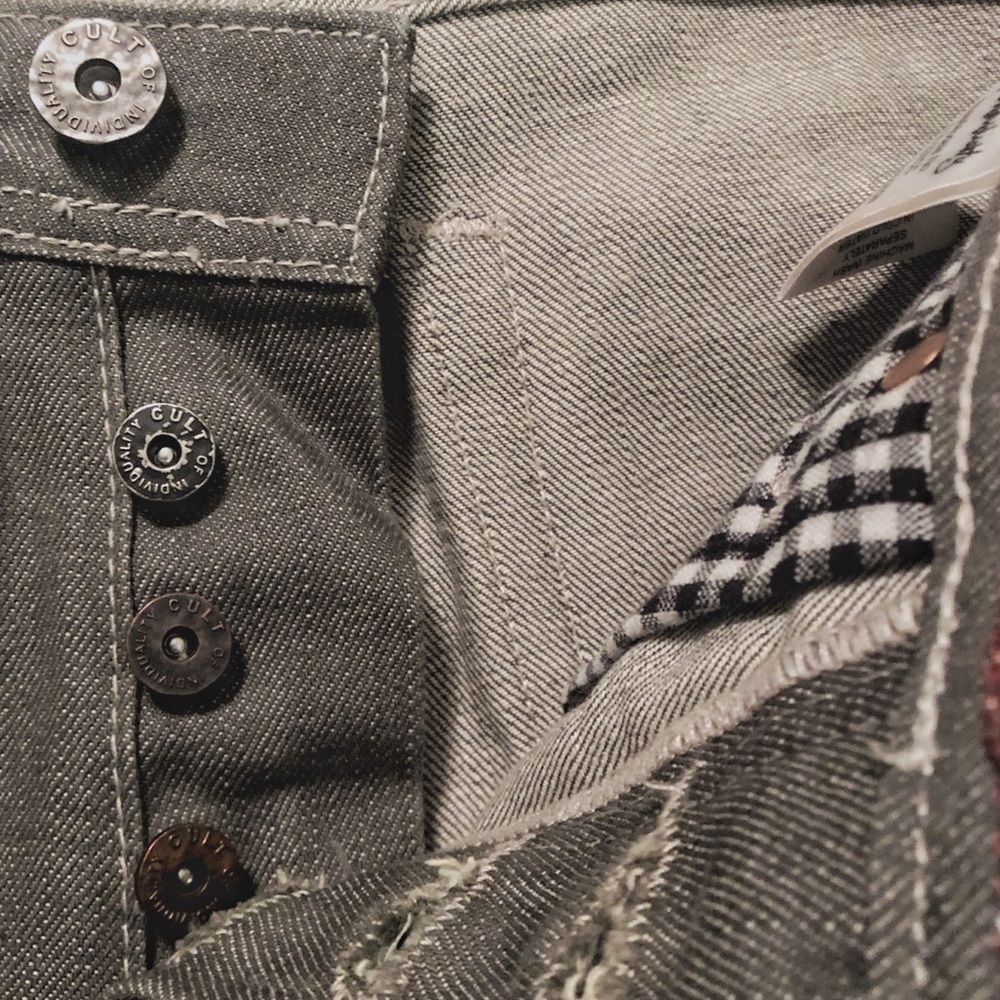 NWOT Cult of Individuality Hagen Relaxed 31x34(32.5x33.5)Japanese Selvedge Jeans - Picture 6 of 9
